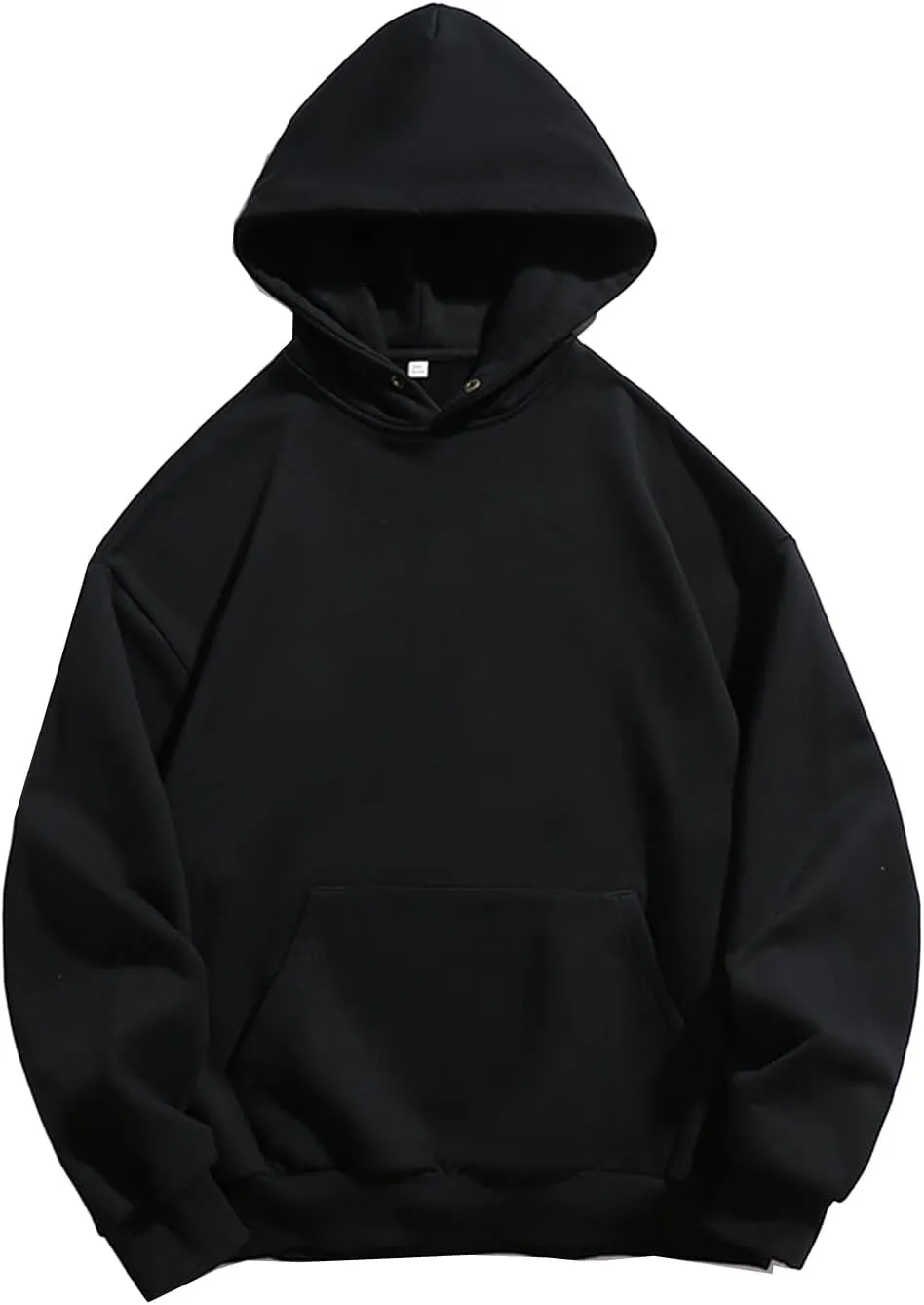 350gsm Thick Cotton Blend Hoodies Winter Oversized Blank Hoodies Warm Sweatshirts Heavyweight Hoodie Men Streetwear