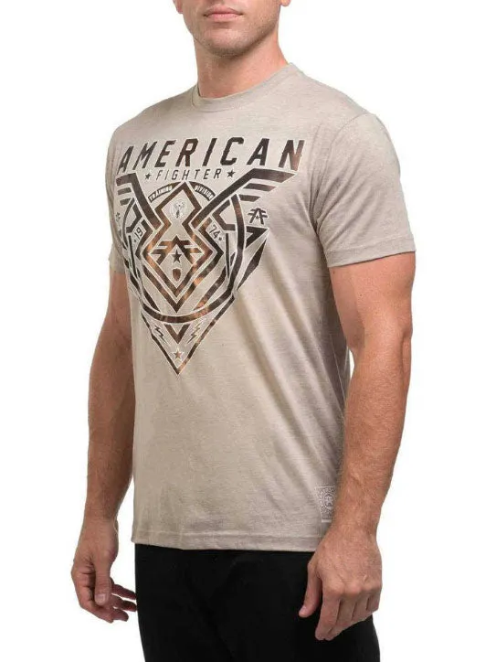 American Fighter  Oakview Short Sleeve Tee - Sand