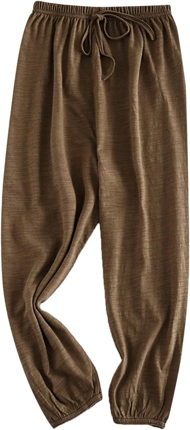 Baby Long Bloomers Toddler Boys Girls Elastic Basic Casual Joggers Soft Cotton Baggy Harem Pants Sweatpants Joggers