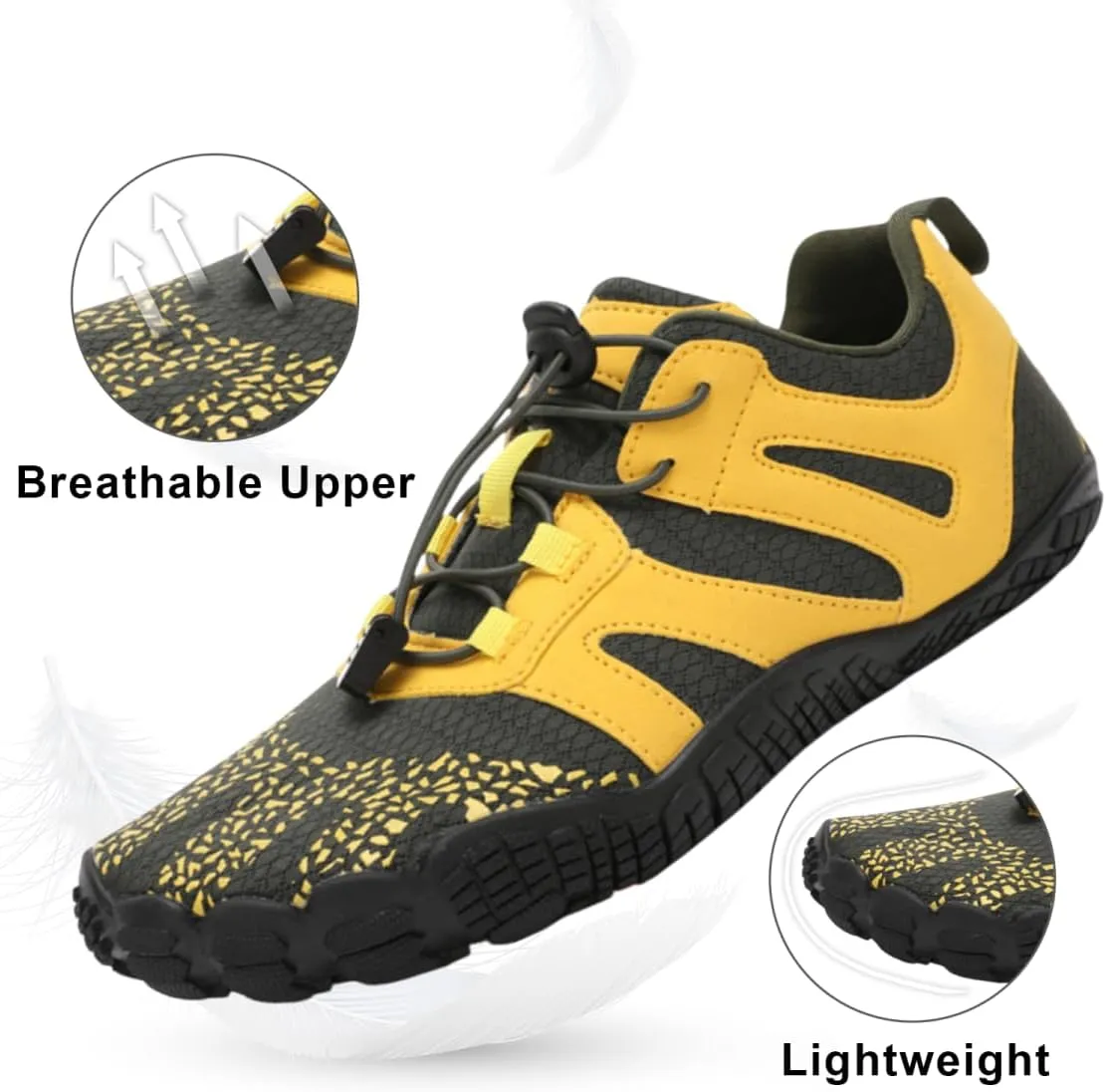 Barefoot Shoes Men Women Minimalist Wide Toe Box Zero Drop Lightweight Cross Training Shoes Trail Running Hiking Sneakers