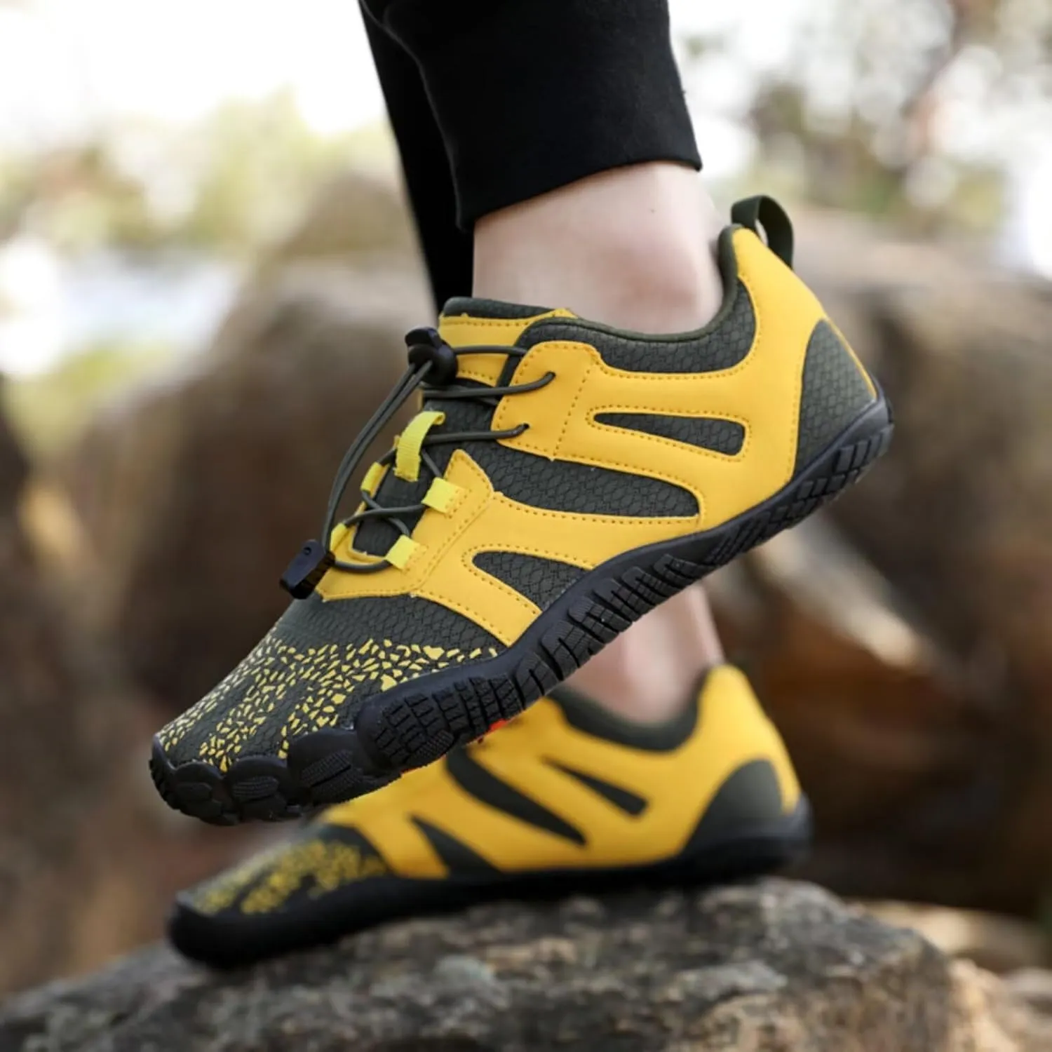 Barefoot Shoes Men Women Minimalist Wide Toe Box Zero Drop Lightweight Cross Training Shoes Trail Running Hiking Sneakers