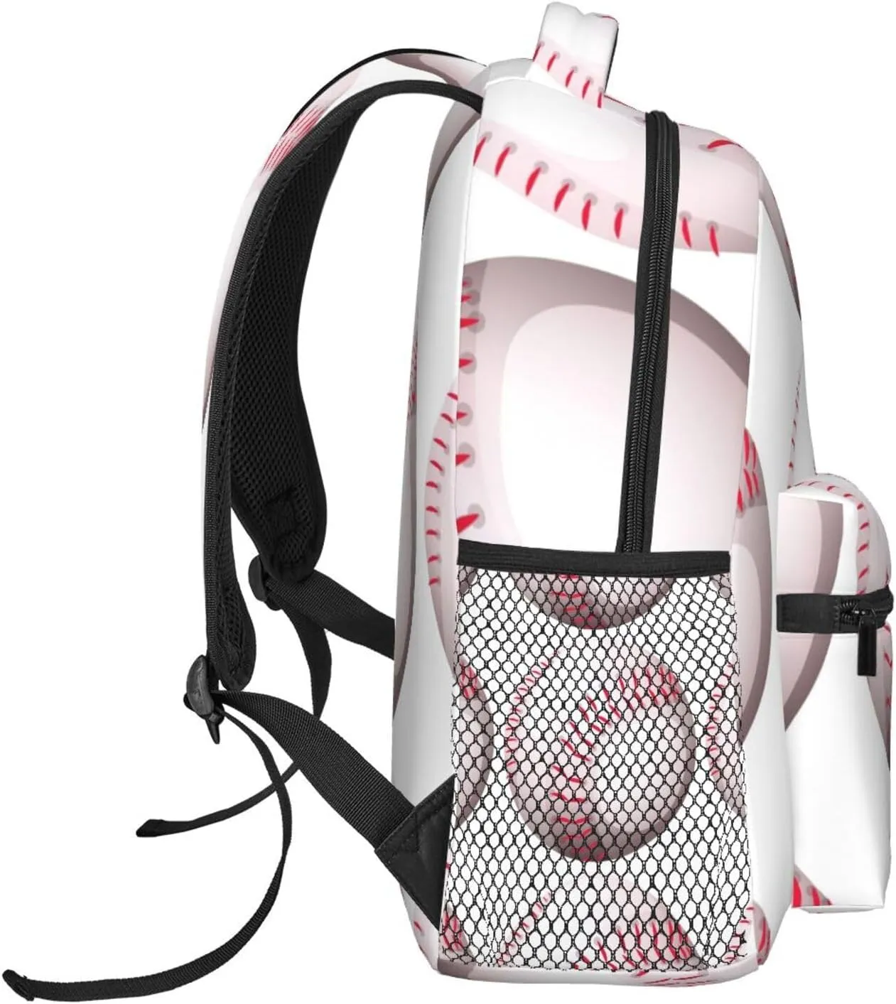 Baseball Travel Laptop Backpack Women Lightweight Backpack Adjustable College Backpack Fits 15.6 Inch Laptop Waterproof Travel Backpack for Men
