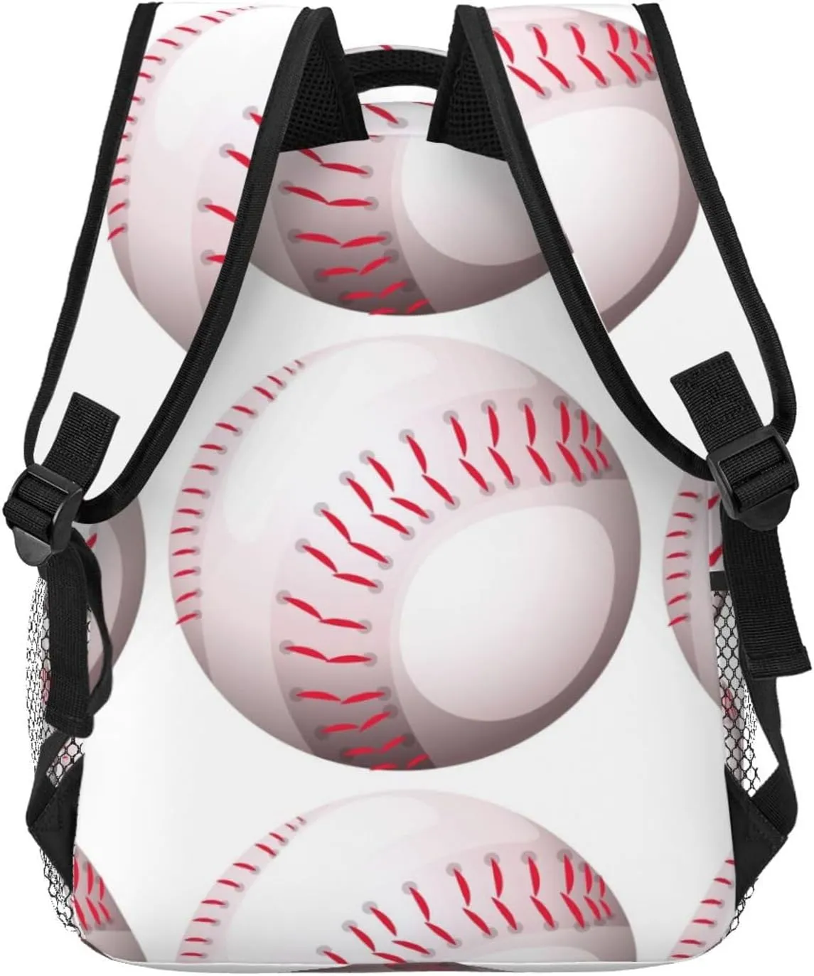 Baseball Travel Laptop Backpack Women Lightweight Backpack Adjustable College Backpack Fits 15.6 Inch Laptop Waterproof Travel Backpack for Men