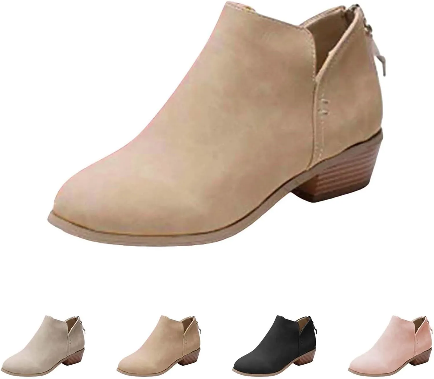Black Booties for Women White Booties High Heeled Boots Womens Booties Brown Womens Leather Booties and Ankle Boots Women's Black Booties And Ankle Boots