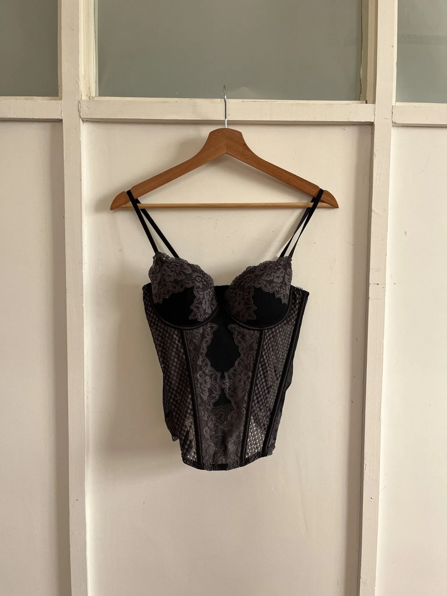 Black Structured Bustier