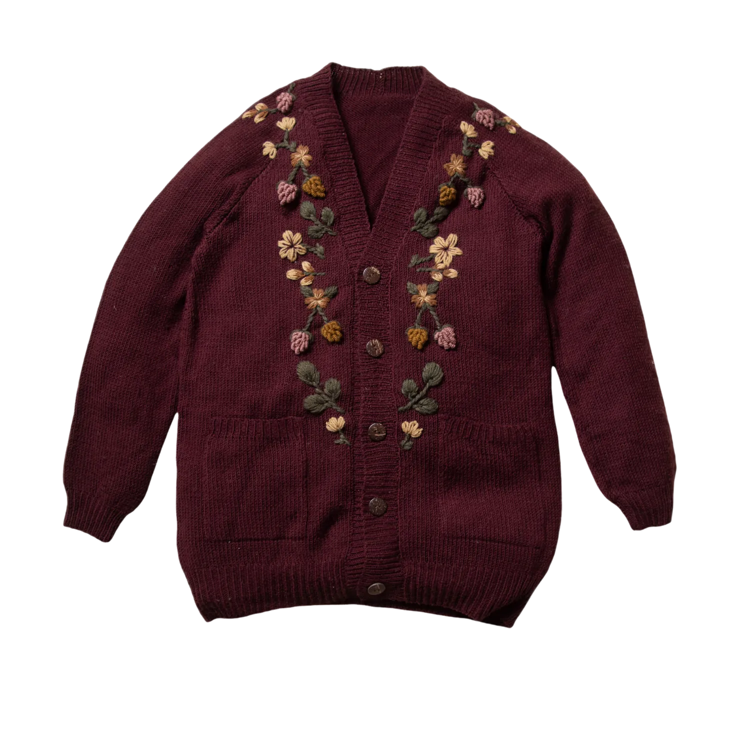 Blackberries cardigan (Women) - Grape