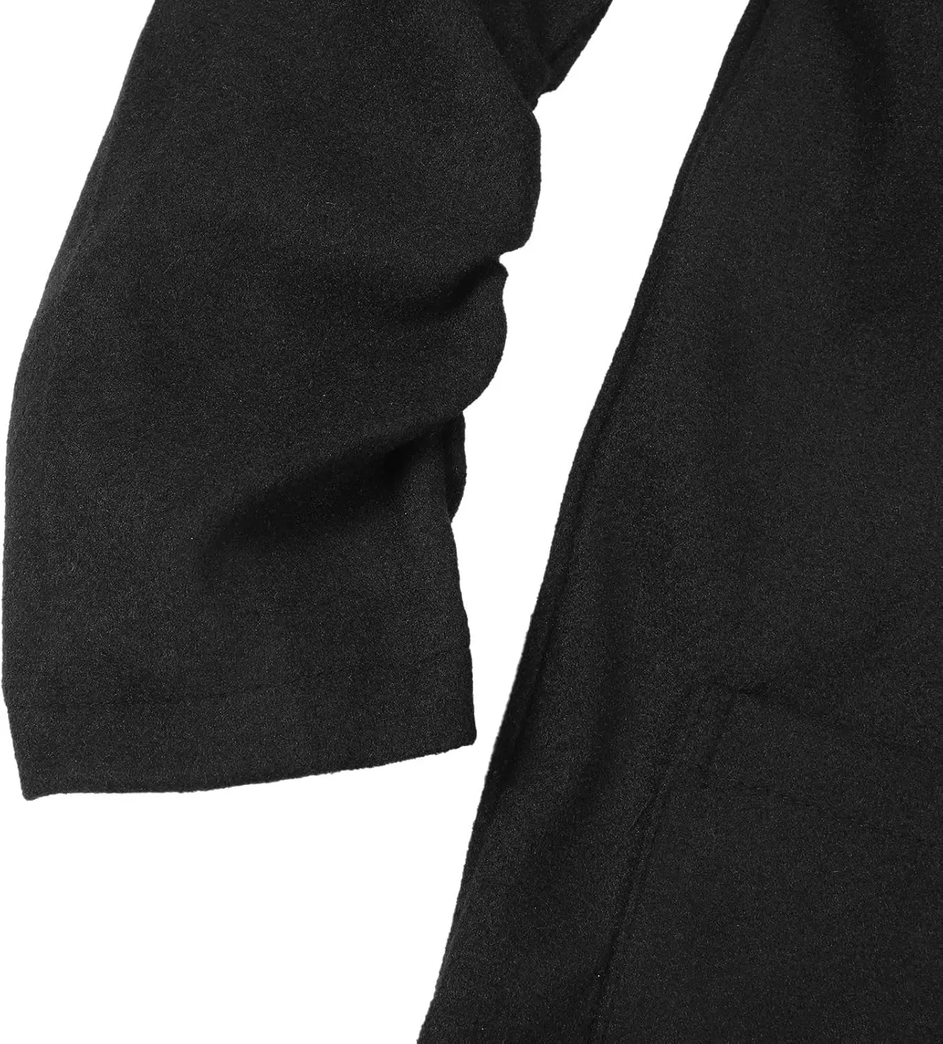 Blazer Women Notch Lapel Long Overcoat Cardigan Lapel Womens Coat Slim Jacket Long Trench With Pocket Women's Wool