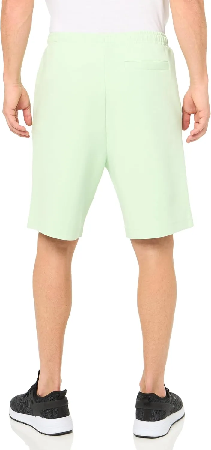 BOSS Men's Structured Jersey Drawstring Waist Shorts