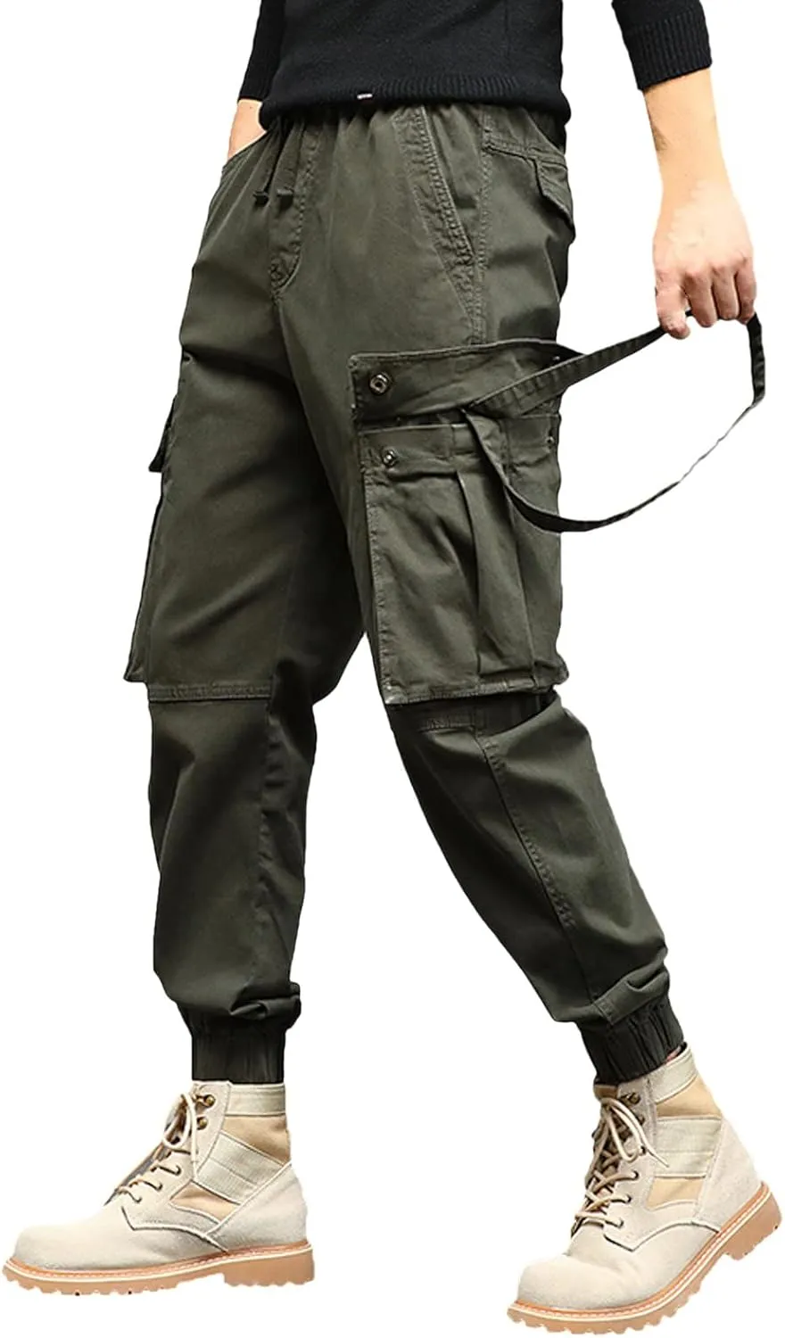 Cargo Pants for Men Big and Tall, Jeans Pants Tooling Camouflage Pants Men's Lightweight Relaxed Fit Cargo Pant Mens