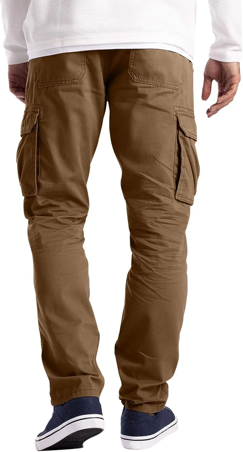 Cargo Pants for Men Relaxed Fit Cargo Sweatpants Outdoor Joggers Sweatpants Joggers for Men Big and Tall Mens Joggers