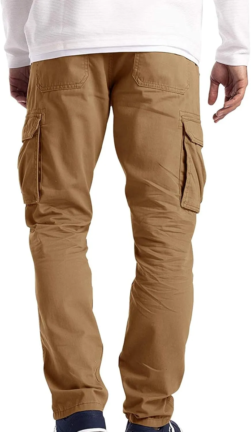 Cargo Pants for Men Relaxed Fit Cargo Sweatpants Outdoor Joggers Sweatpants Joggers for Men Big and Tall Mens Joggers
