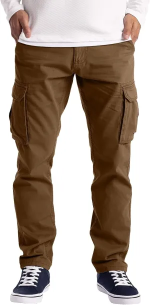 Cargo Pants for Men Relaxed Fit Cargo Sweatpants Outdoor Joggers Sweatpants Joggers for Men Big and Tall Mens Joggers