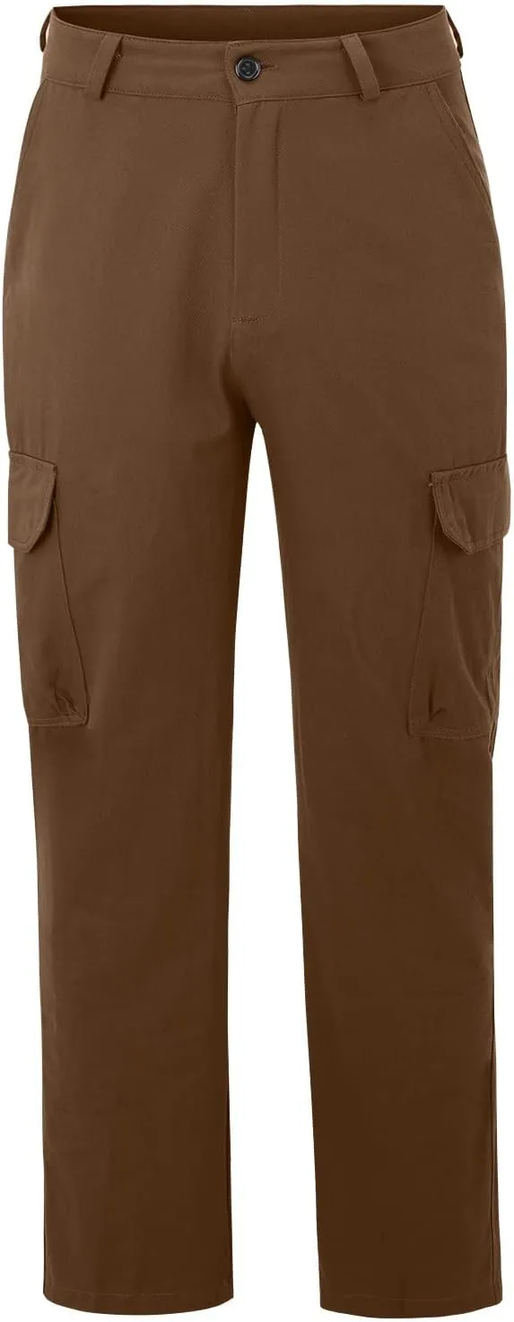 Cargo Pants for Men Relaxed Fit Cargo Sweatpants Outdoor Joggers Sweatpants Joggers for Men Big and Tall Mens Joggers
