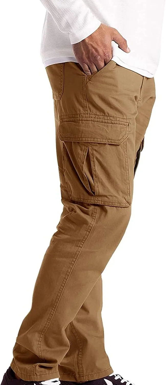 Cargo Pants for Men Relaxed Fit Cargo Sweatpants Outdoor Joggers Sweatpants Joggers for Men Big and Tall Mens Joggers
