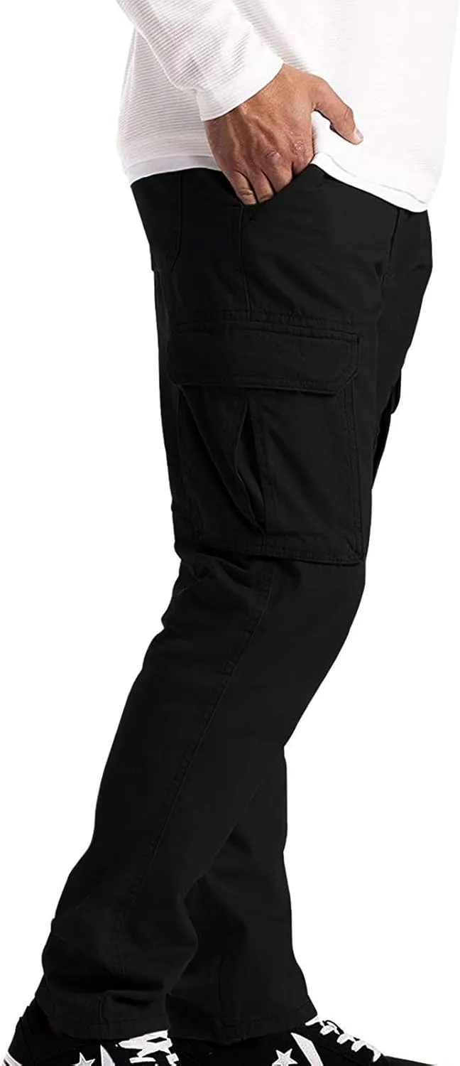 Cargo Pants for Men Relaxed Fit Cargo Sweatpants Outdoor Joggers Sweatpants Joggers for Men Big and Tall Mens Joggers