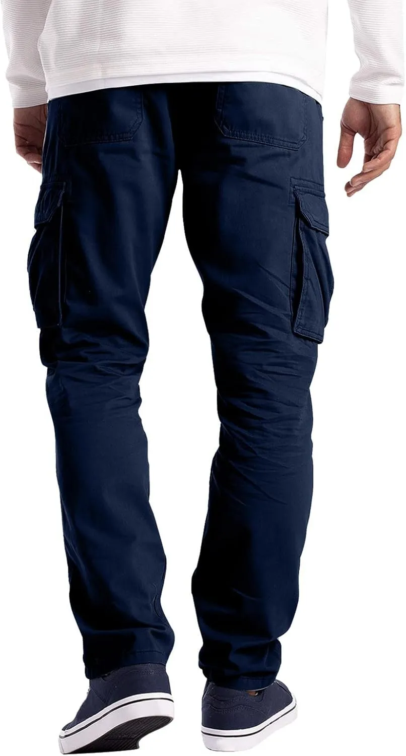Cargo Pants for Men Relaxed Fit Cargo Sweatpants Outdoor Joggers Sweatpants Joggers for Men Big and Tall Mens Joggers