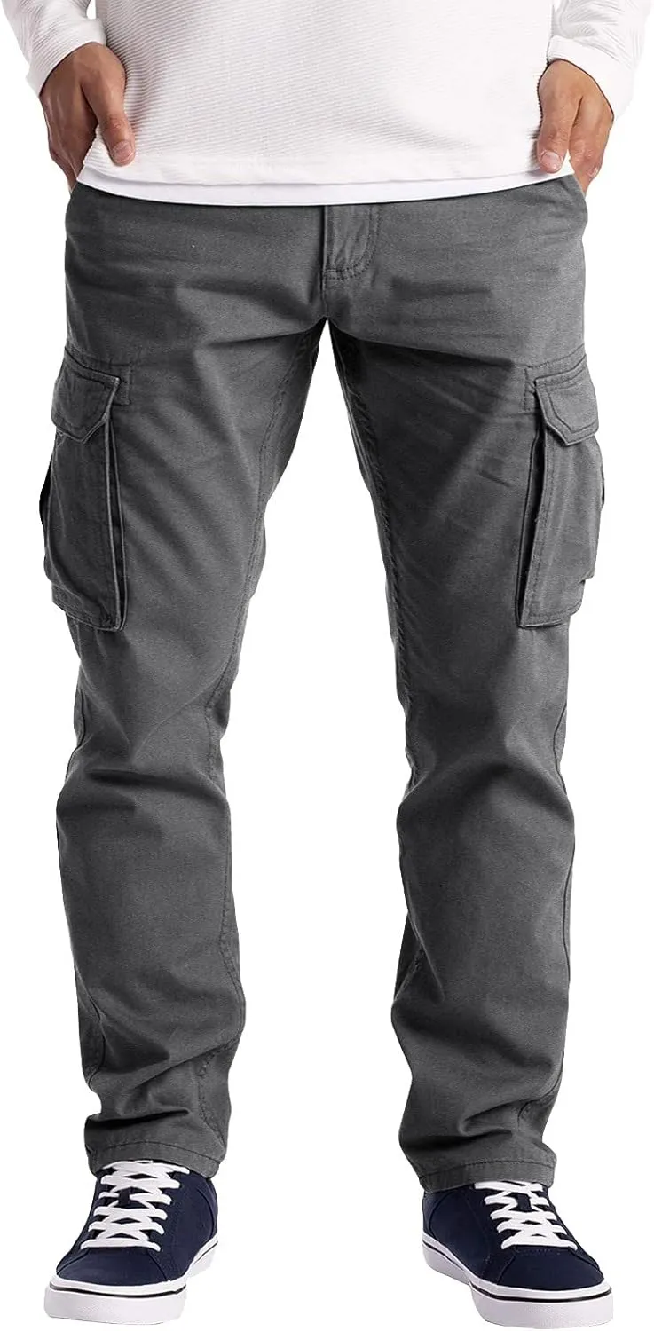 Cargo Pants for Men Relaxed Fit Cargo Sweatpants Outdoor Joggers Sweatpants Joggers for Men Big and Tall Mens Joggers