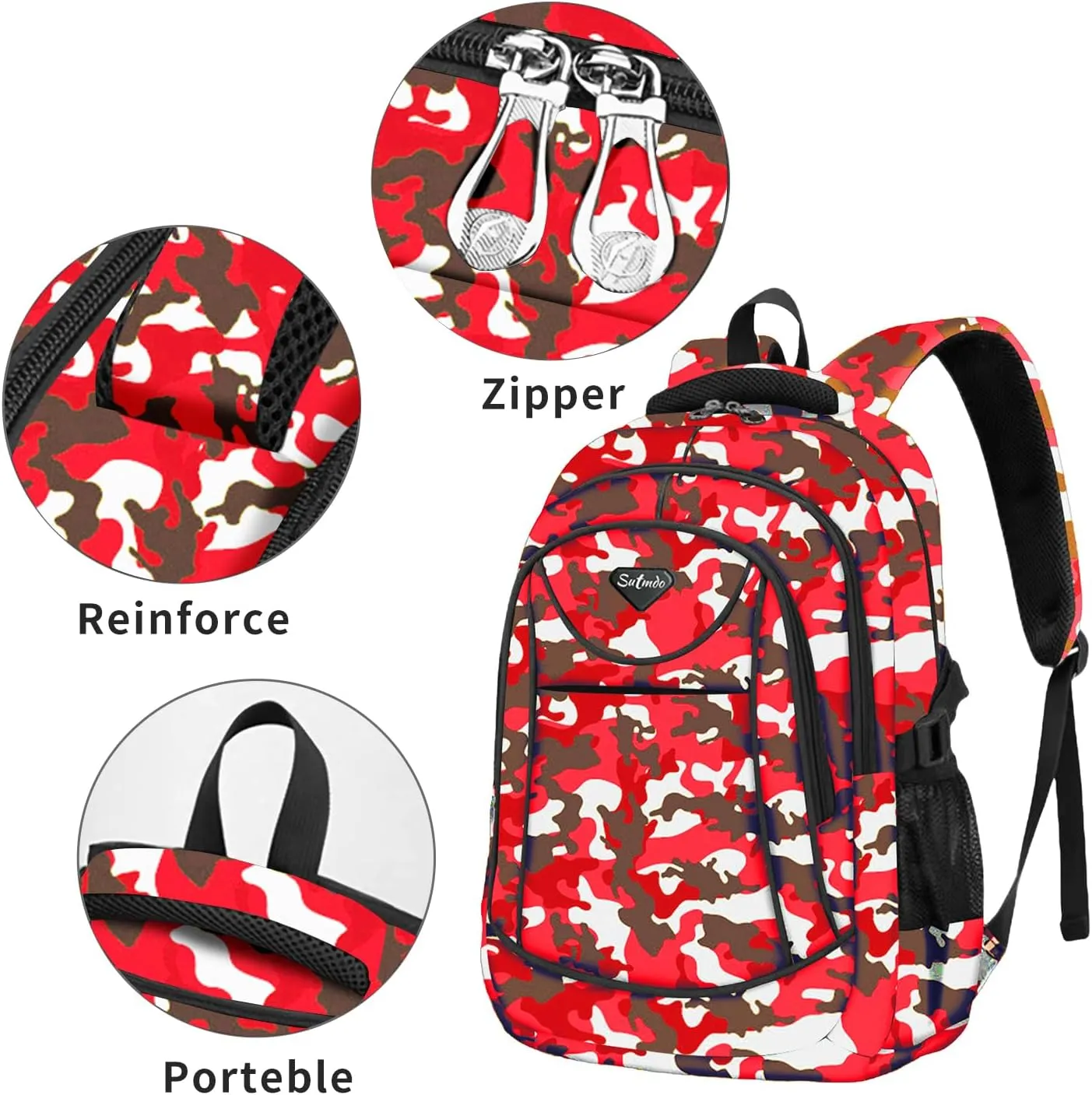 Casual Lightweight Backpacks for Boys & Girls, School Bookbags, 15 "Laptop Backpack, Travel Bag