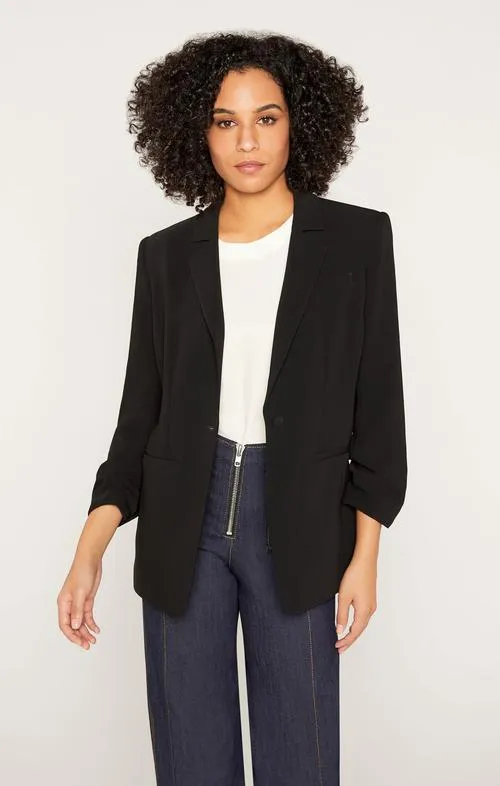 CINQ  SEPT CREPE KHLOE BLAZER