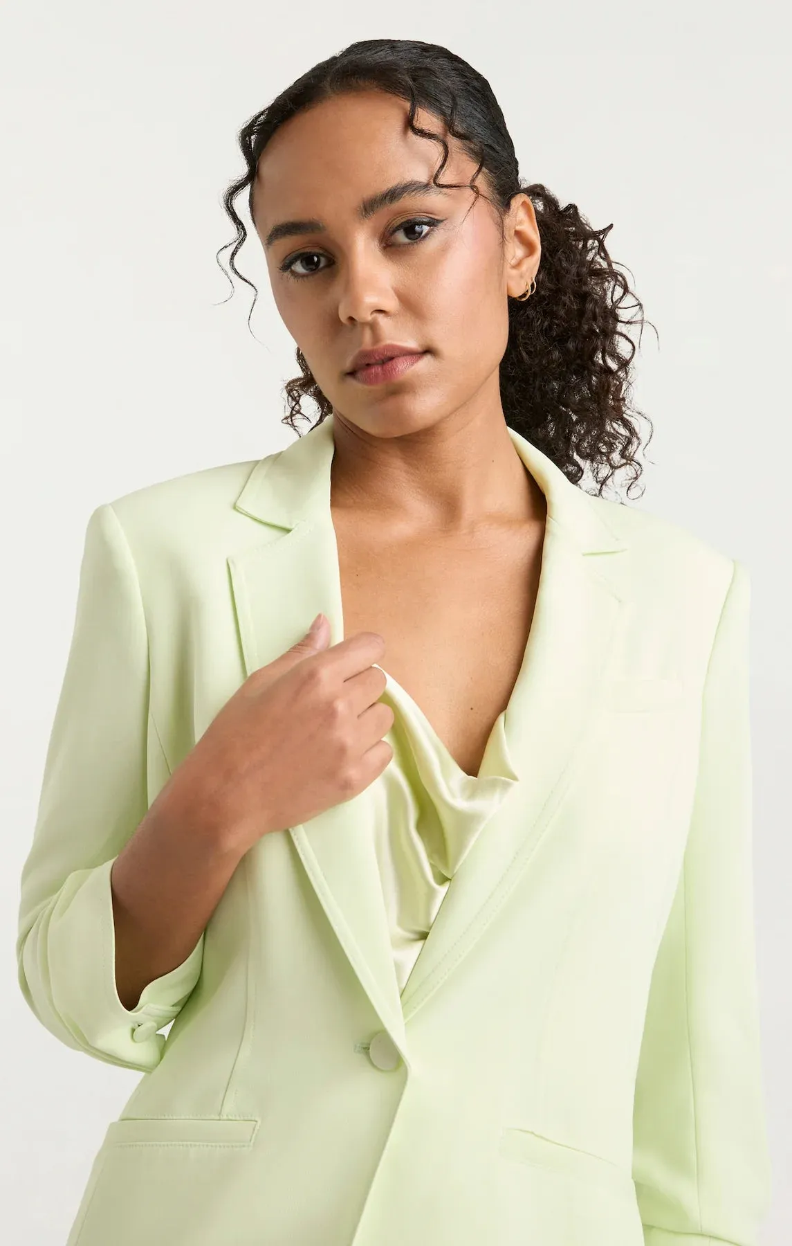 CINQ  SEPT CREPE KHLOE BLAZER