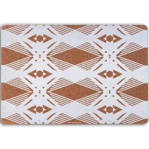 Cork Table Mat, Geometric (Set of 6)