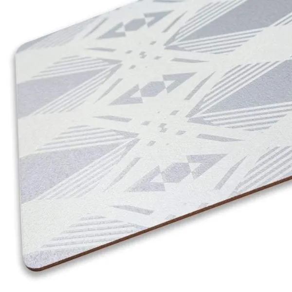 Cork Table Mat, Geometric (Set of 6)