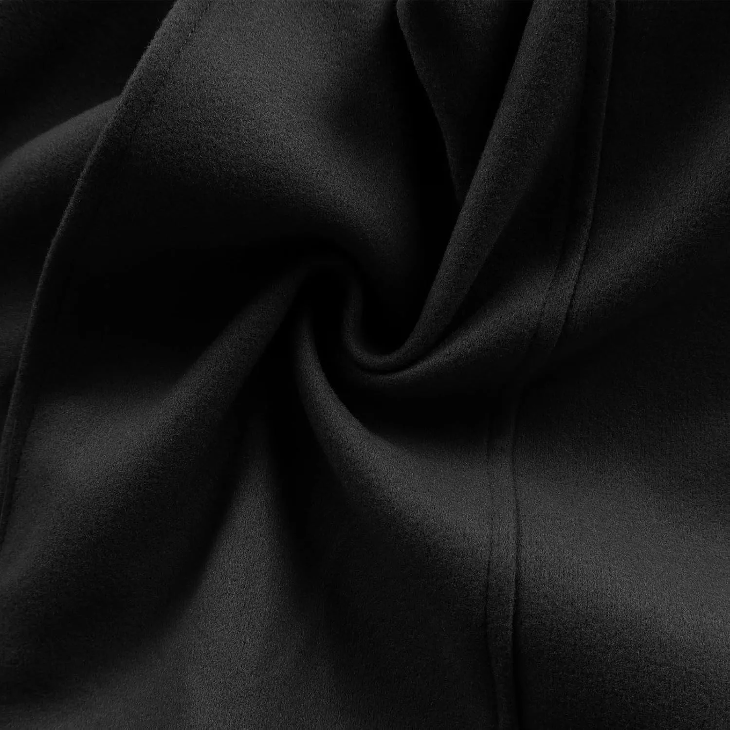 Dgoopd Hooded Trench Coat Men Wool Blend Coat Zip up Pea Coat Open Front Cardigan Casual Winter Coat Long Hoodie with Pockets
