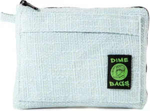 DIME BAGS Padded Pouch  Smell Proof Protective Case with Padded Interior, Durable Hemp-Polyester Fabric, Heavy-Duty Zippers & Interchangeable Patch, Travel & Storage for Fragile Items