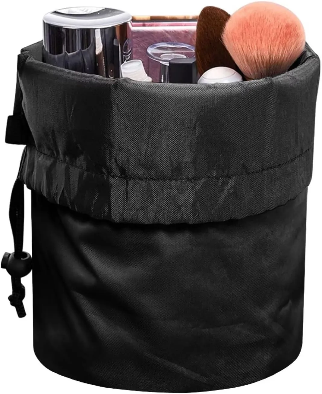 Dolyues Hummingbird Makeup Bag Pouch Portable Drawstring Cosmetic Bag for Women Travel Toiletry Bag Organizer Cute Makeup Brushes Storage Bag