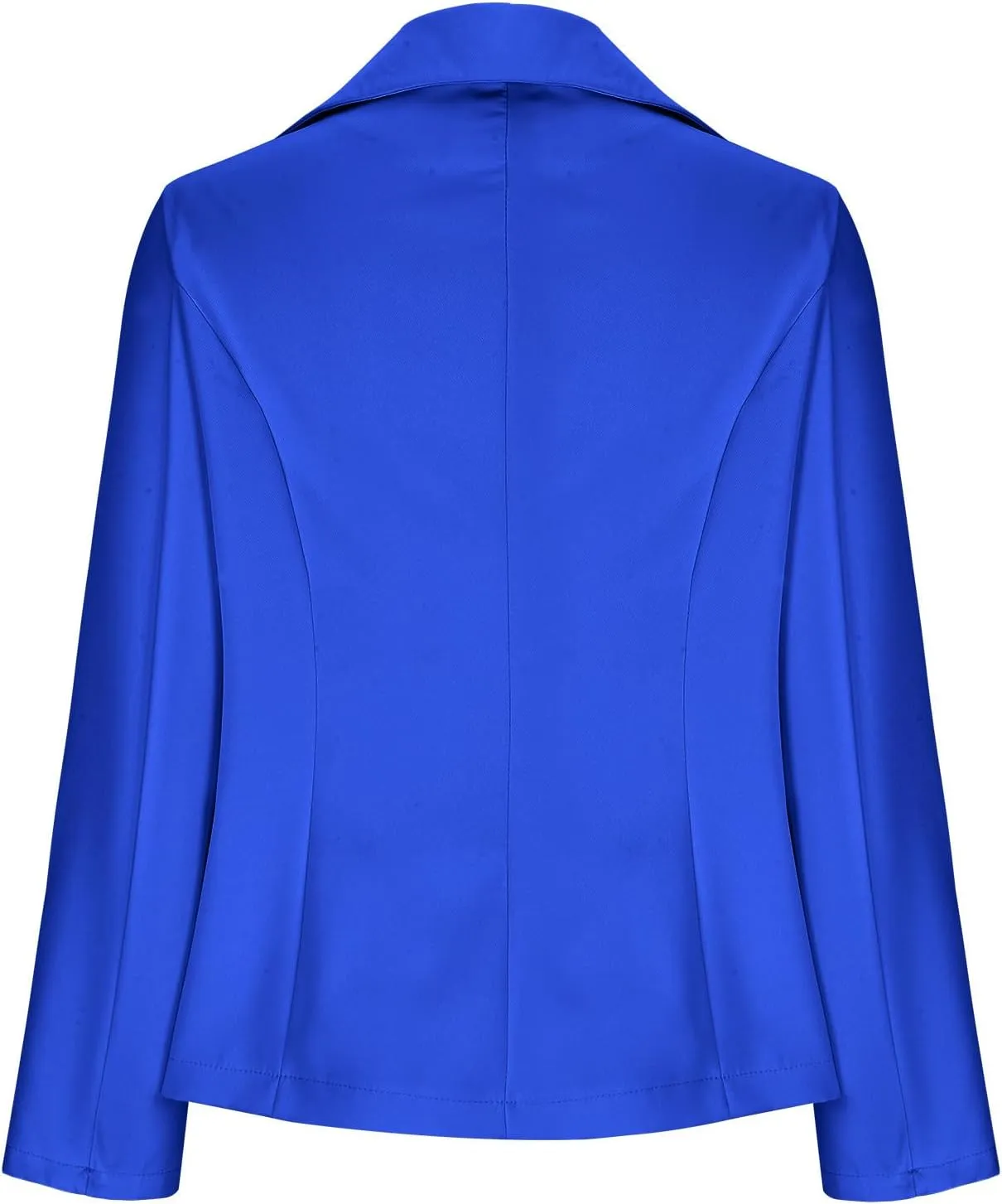 Fashion Women Blazer Jackets Turn Down Collar Blouse Long Sleeve Casual Fall Winter Work Coat Open Front Cardigan