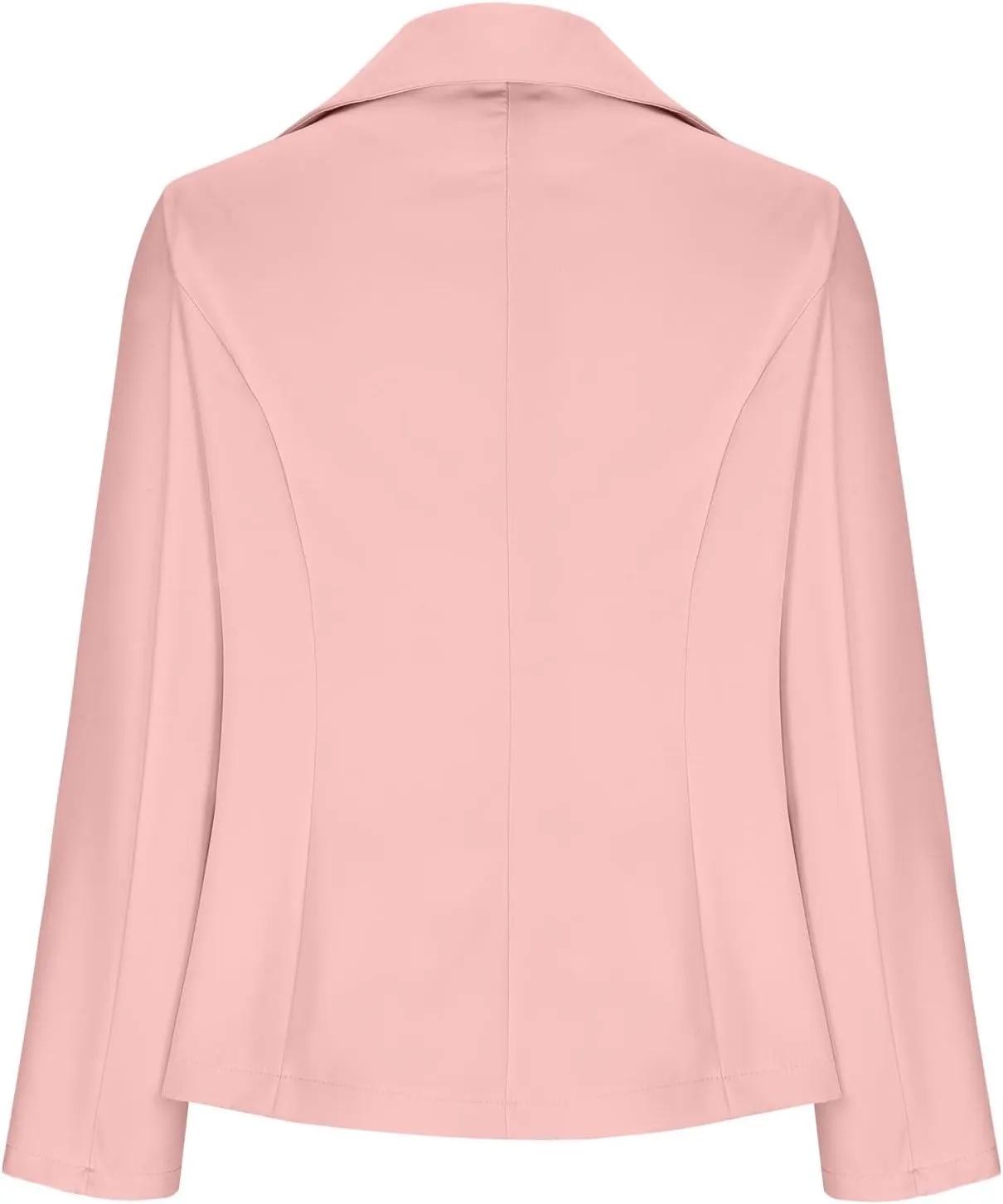 Fashion Women Blazer Jackets Turn Down Collar Blouse Long Sleeve Casual Fall Winter Work Coat Open Front Cardigan