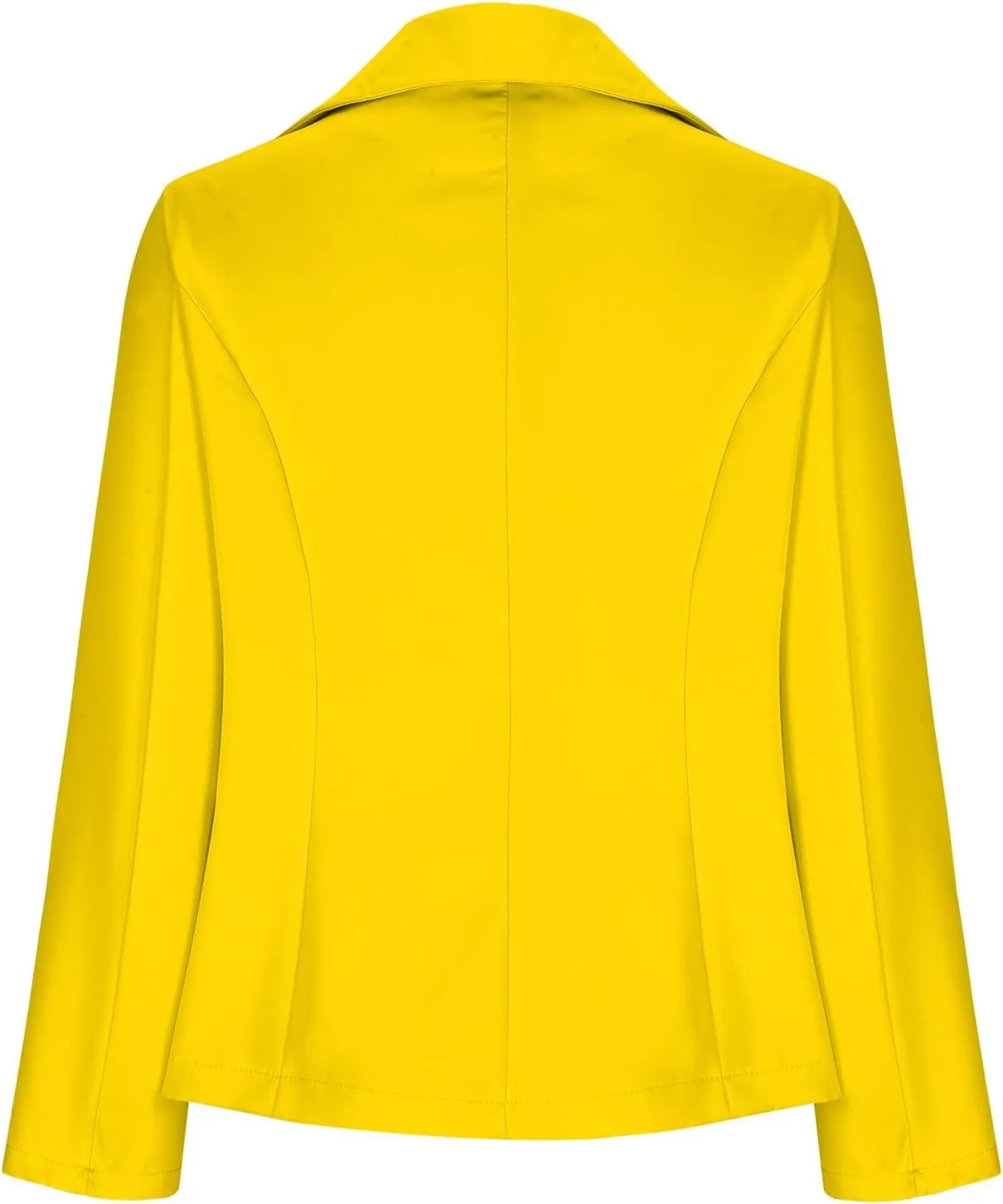 Fashion Women Blazer Jackets Turn Down Collar Blouse Long Sleeve Casual Fall Winter Work Coat Open Front Cardigan