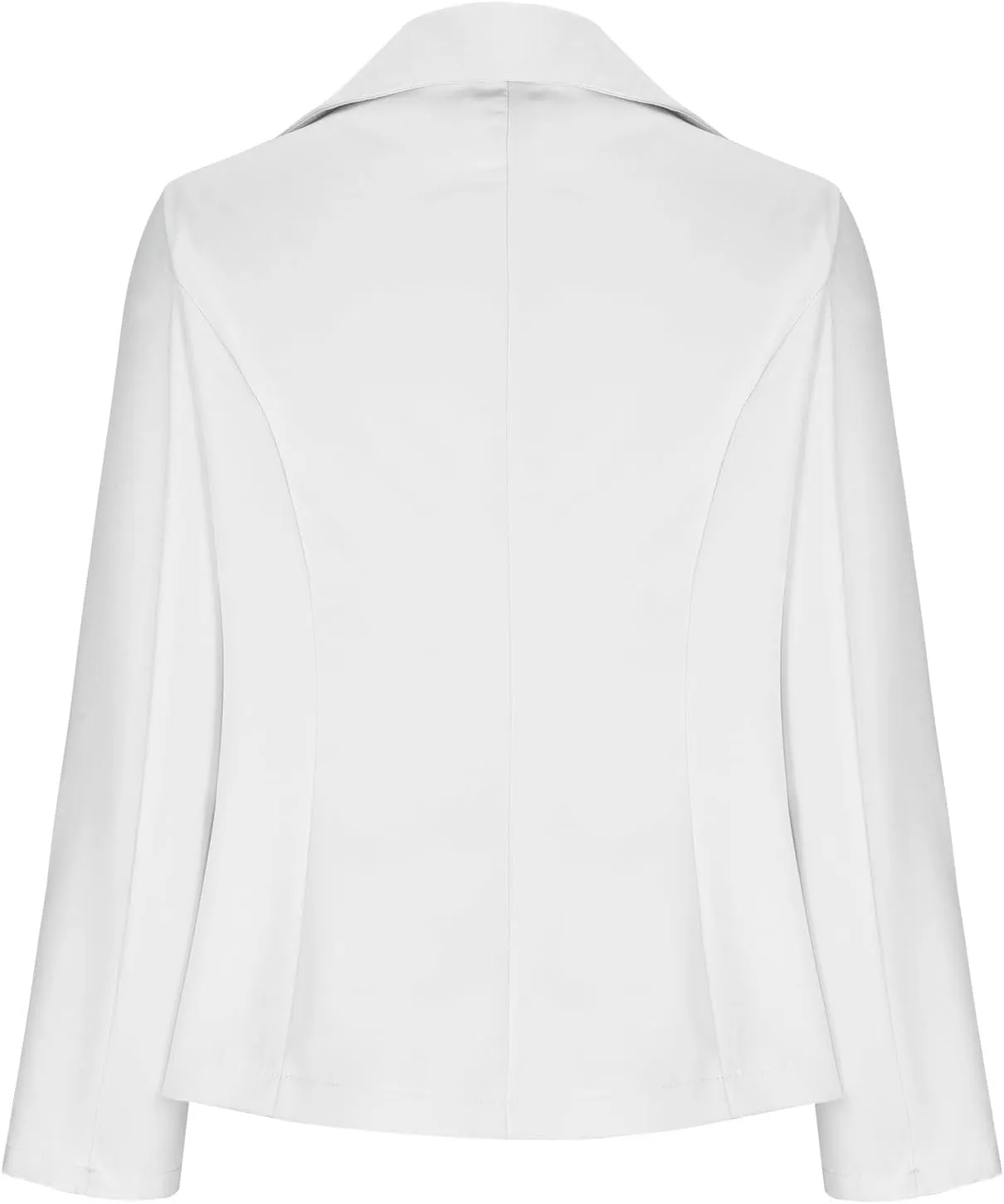 Fashion Women Blazer Jackets Turn Down Collar Blouse Long Sleeve Casual Fall Winter Work Coat Open Front Cardigan