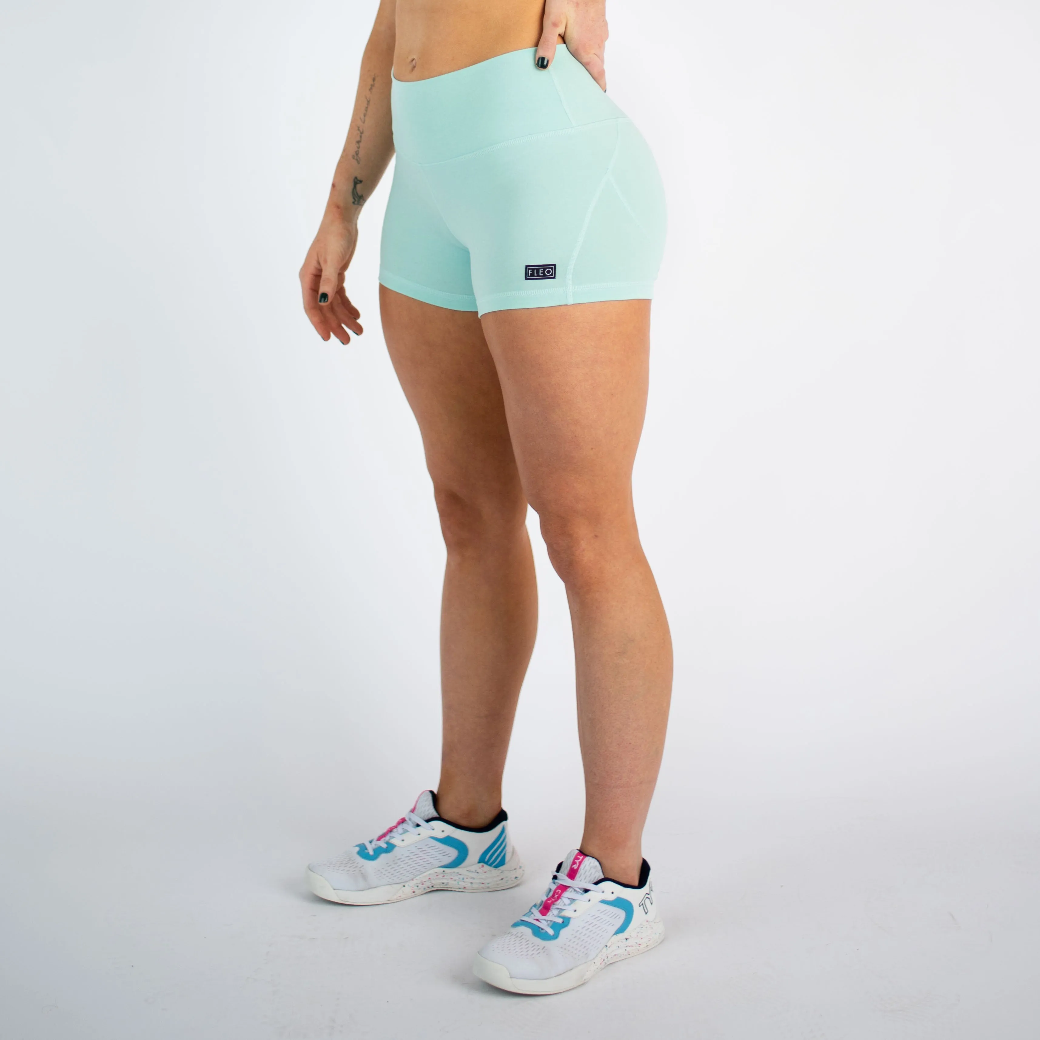 FLEO Heather Aqua Shorts (Apex Contour)