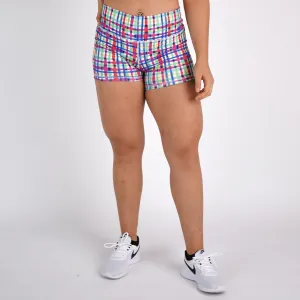 FLEO Spring Plaid Shorts (Power Mid High)