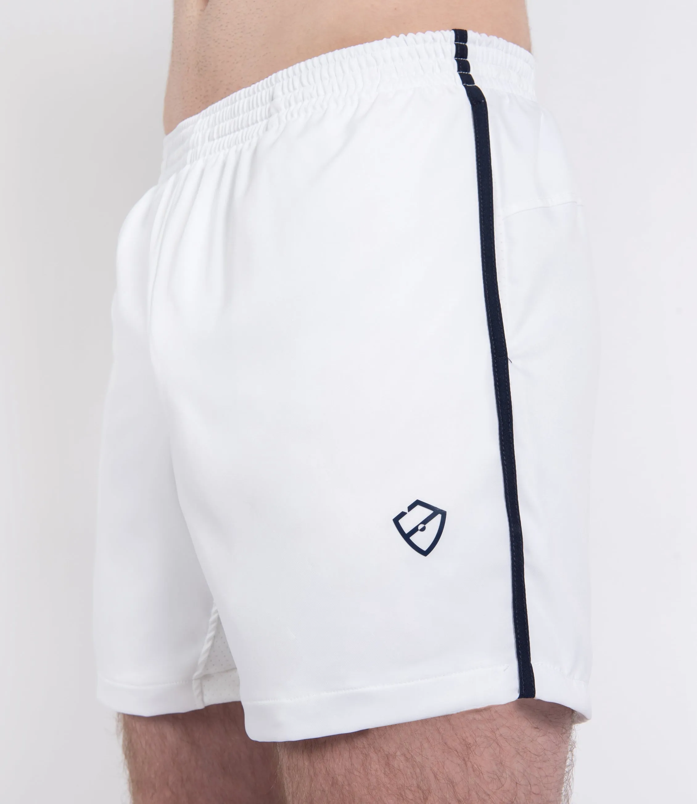 George Short  6" - White/Navy