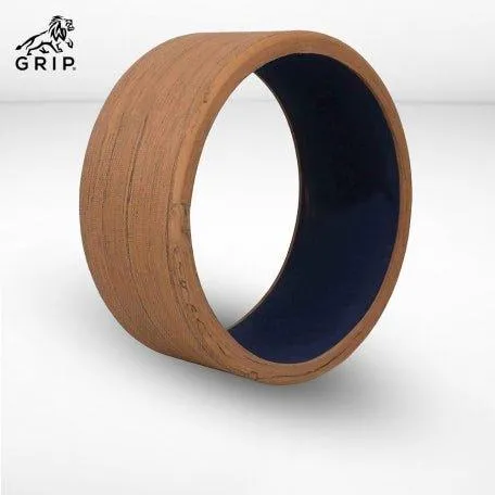 Grip Yoga Wheel - A Perfect Prop For Any Level Of Yoga Enthusiast, Help Stretch And Massage The Thoracic And Lumbar Region Muscles Improving Strength, Flexibility, And Balance, Standard Quality; 13 Inches Diameter