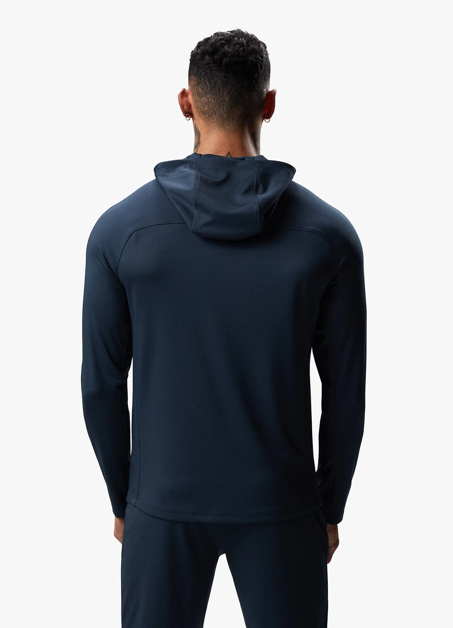 Gym King 365 Lightweight Training FZ Tracksuit - Storm Blue