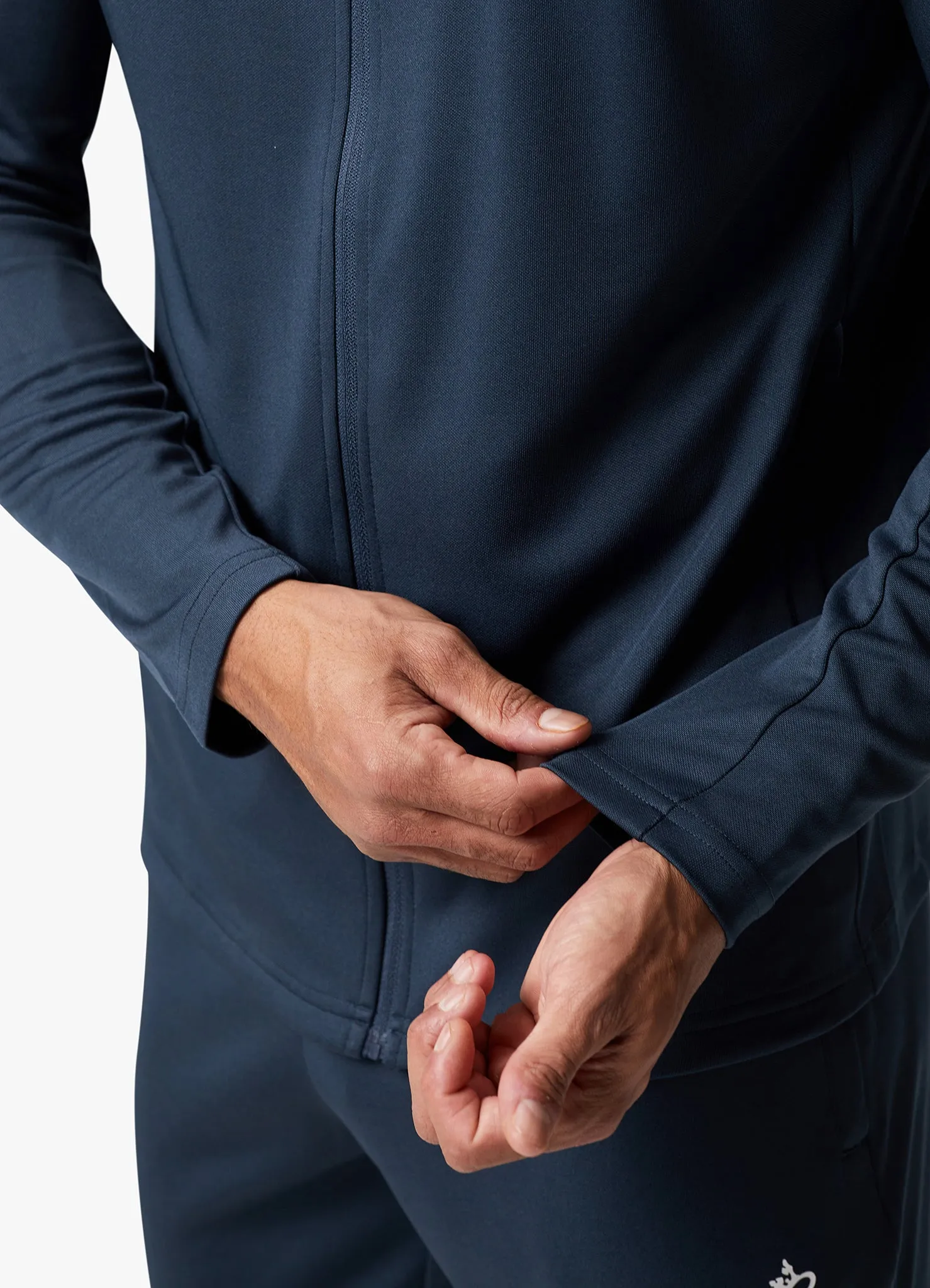 Gym King 365 Lightweight Training FZ Tracksuit - Storm Blue