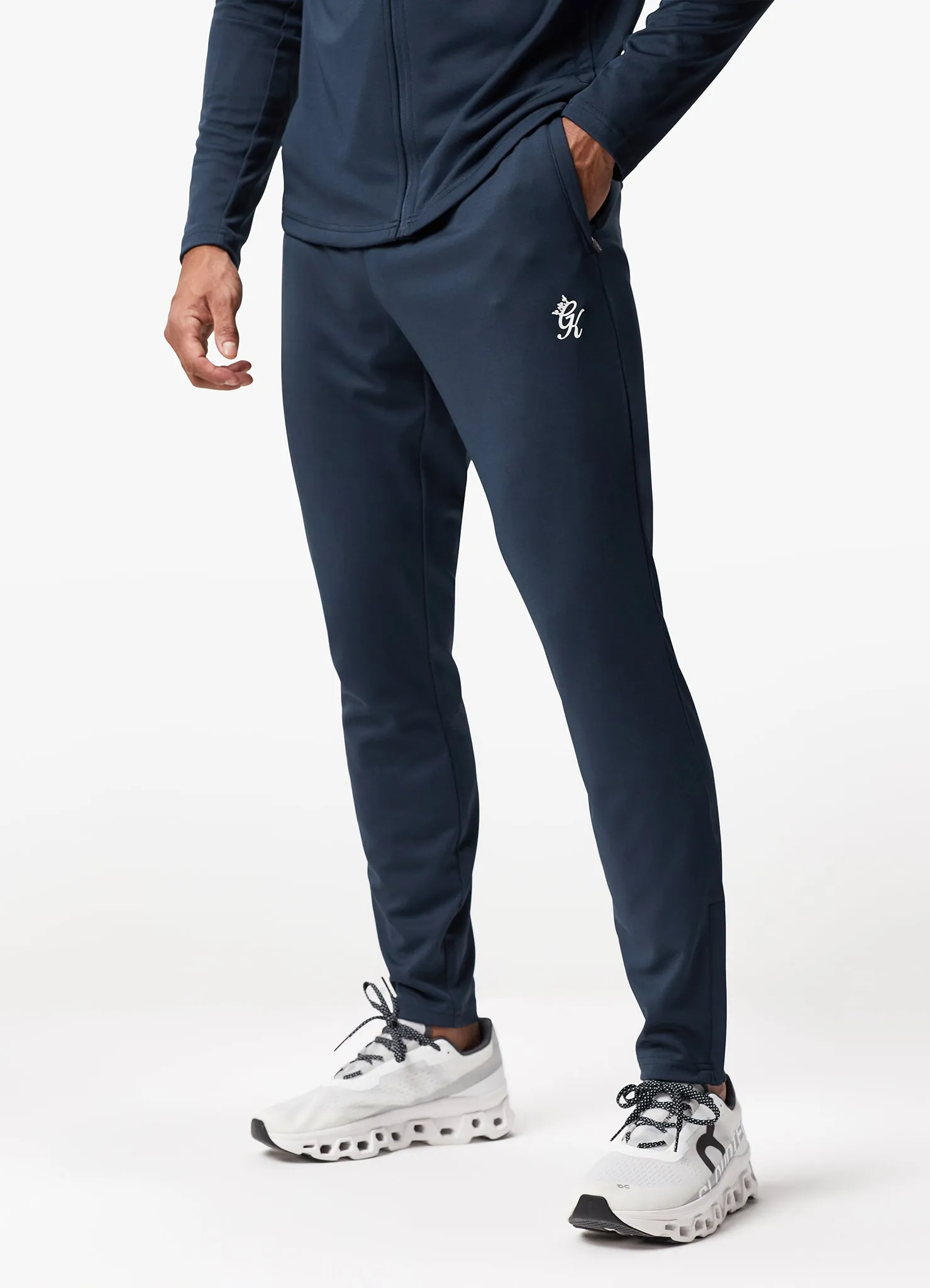 Gym King 365 Lightweight Training FZ Tracksuit - Storm Blue