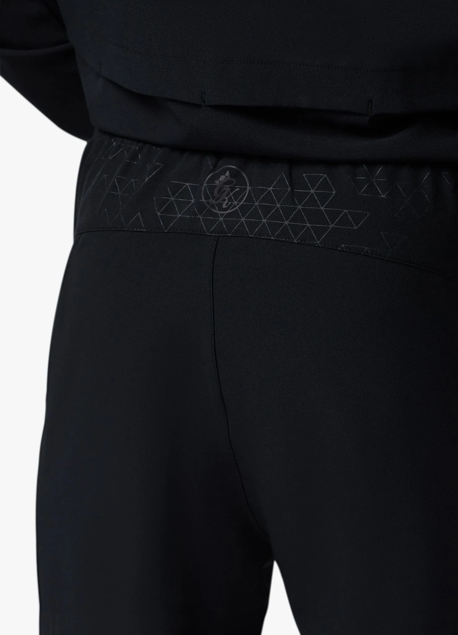 Gym King Debossed 2.0 FZ Tracksuit - Black
