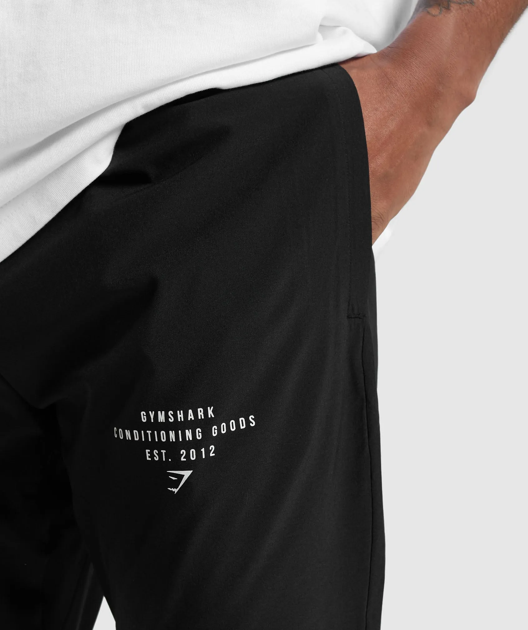Gymshark Conditioning Goods Woven Joggers - Black