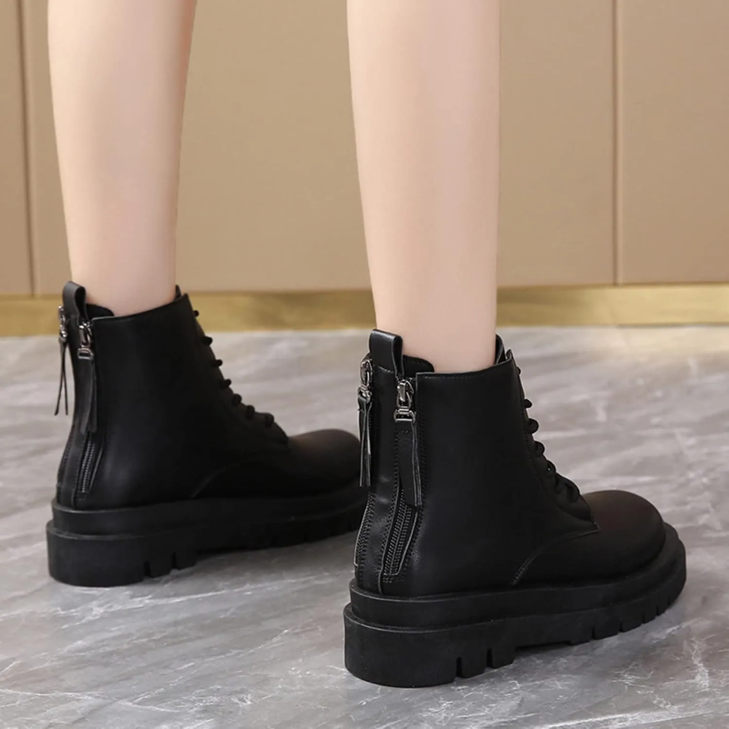 High Heel Ankle Boots for Women Western Booties for Women Orthopedic Boots for Women Winter Women Dressy Wide Width Womens Lace Up Ankle Boots Off White Womens Lace Up Ankle Boots Low Heel