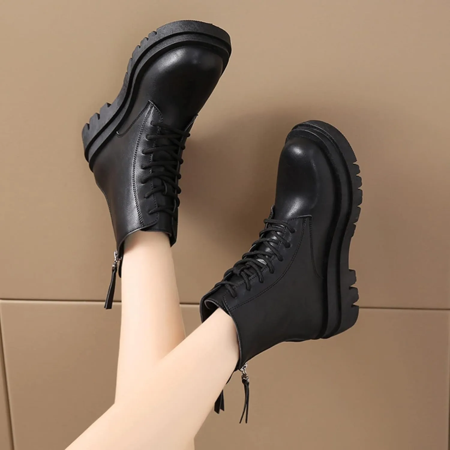 High Heel Ankle Boots for Women Western Booties for Women Orthopedic Boots for Women Winter Women Dressy Wide Width Womens Lace Up Ankle Boots Off White Womens Lace Up Ankle Boots Low Heel