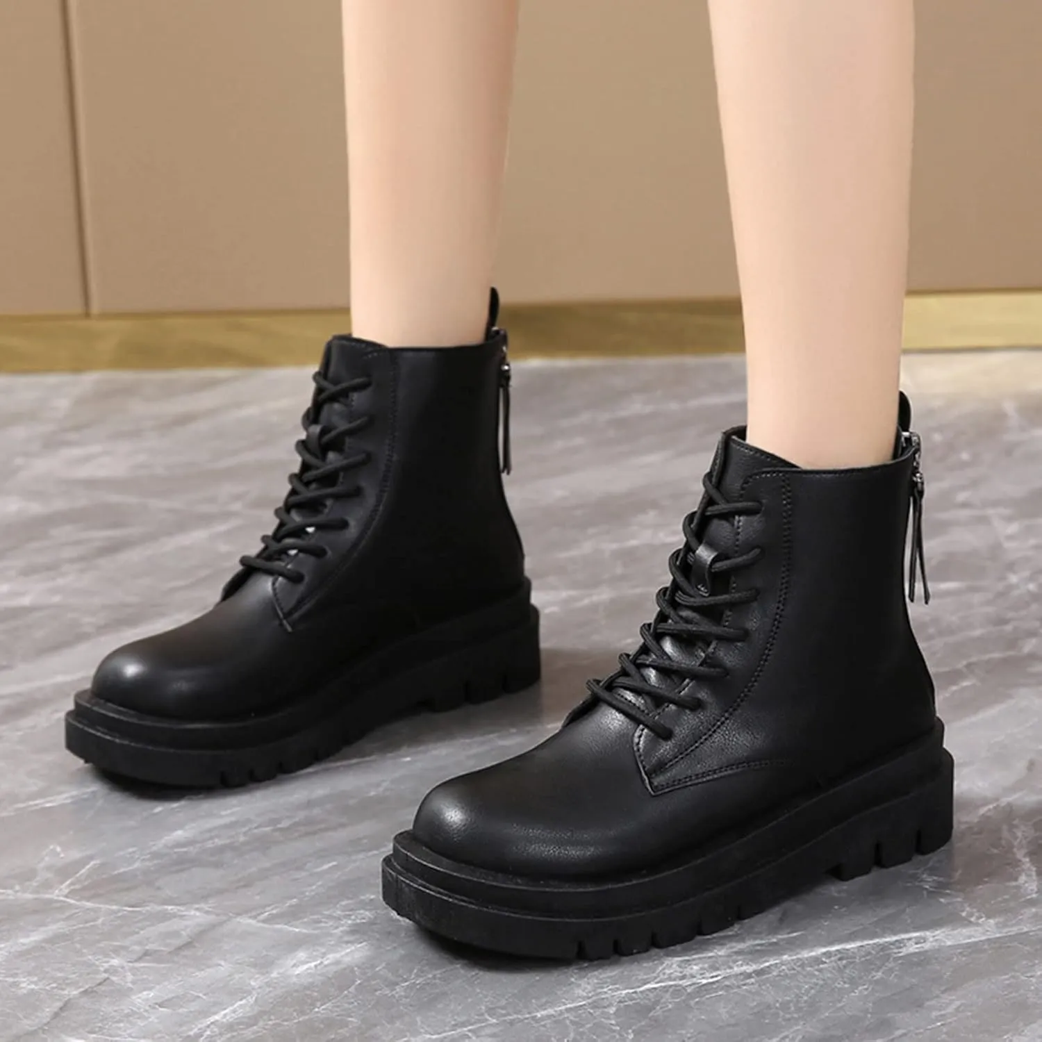 High Heel Ankle Boots for Women Western Booties for Women Orthopedic Boots for Women Winter Women Dressy Wide Width Womens Lace Up Ankle Boots Off White Womens Lace Up Ankle Boots Low Heel