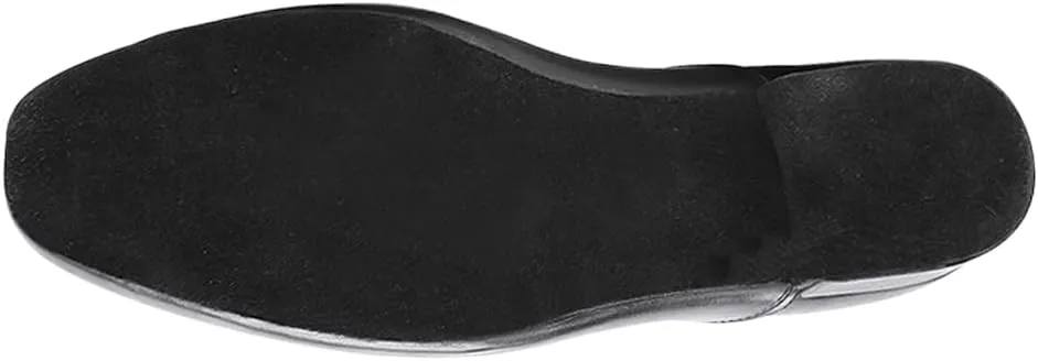 HIPPOSEUS Men's Ballroom Dance Shoes Leather Latin Tango Low Heel 1" Social Dance Shoes