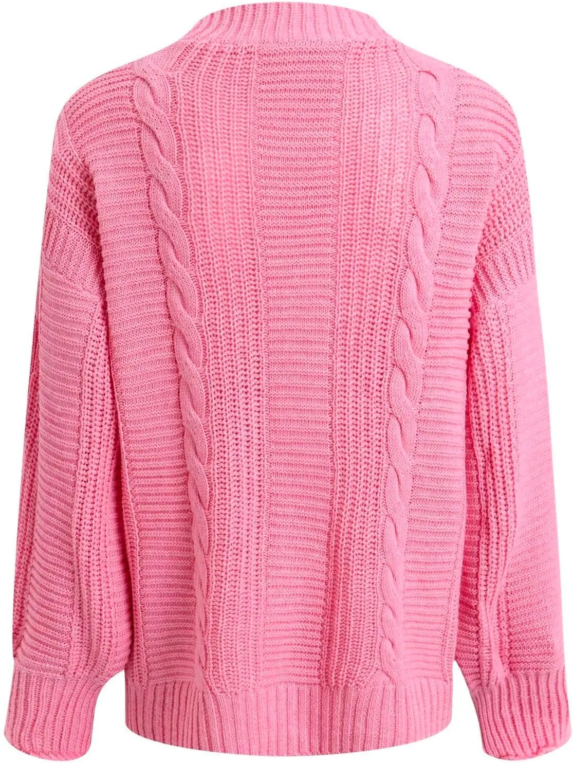 iLH Cardigan Sweaters for Women Chunky Cable Knit Sweater Open Front Crochet Outwear Coats Button down Fall Jackets