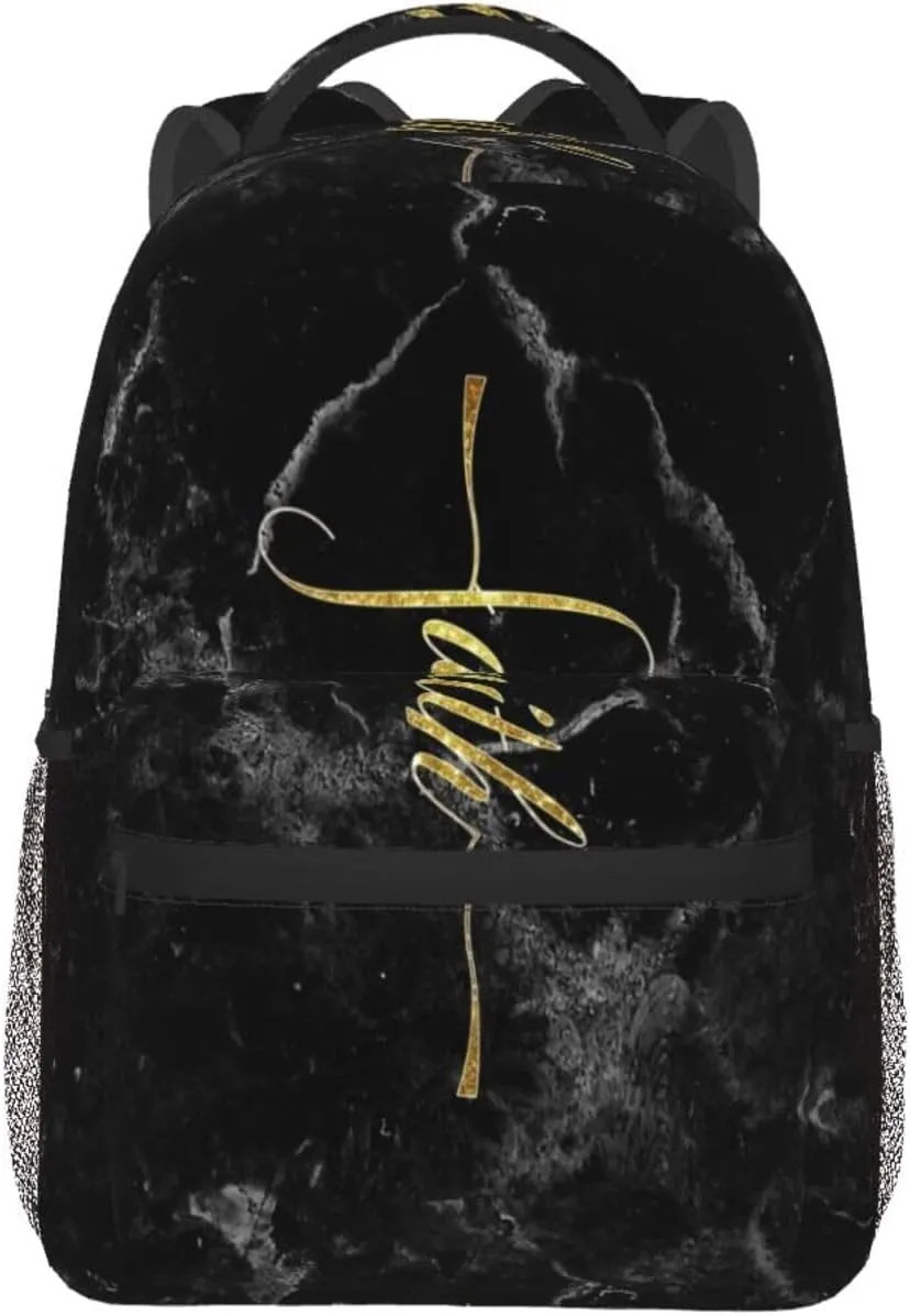 Jesus Backpacks Laptop Bookbag Computer Bag Hiking Travel Daypack for Women Men