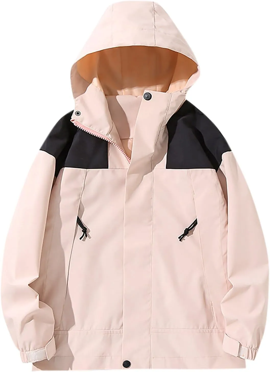 Kids Outdoor Jackets Windproof Hooded Rain Jacket Windbreaker Fashion Grils Boys' Casual Coats Outerwear