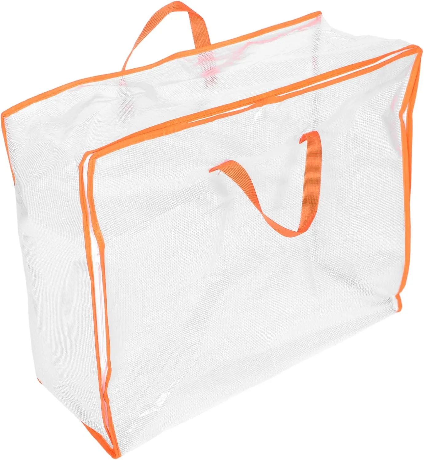 LIFKOME 4pcs Quilt Packing Bag Large Capacity Storage Bag with Zipper Waterproof Blanket Organizer Garment Storage